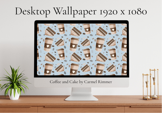 Coffee and Cake Wallpaper (Desktop) 1920 x 1080