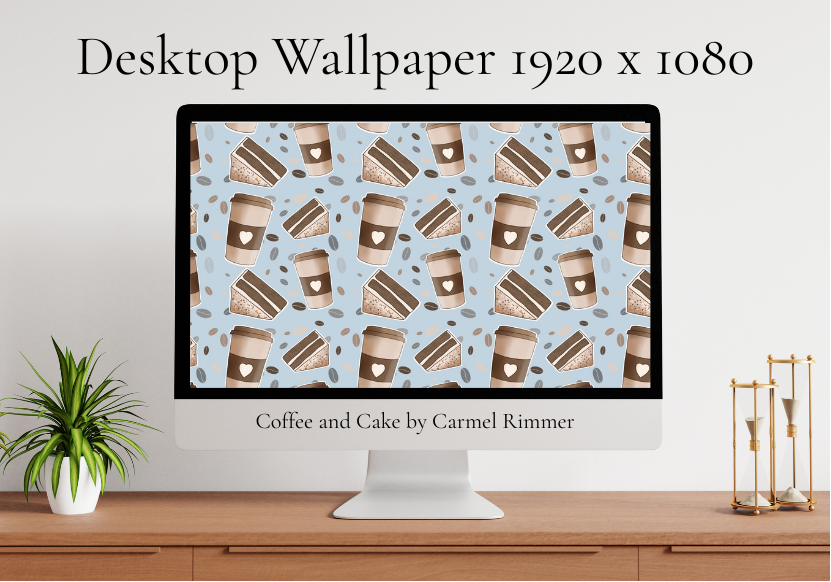 Coffee and Cake Wallpaper (Desktop) 1920 x 1080