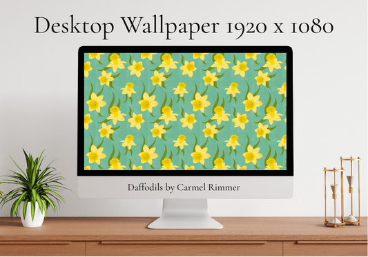 Daffodils Wallpaper (Desktop) 1920 x 1080