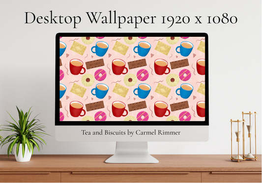 Tea and Biscuits Wallpaper (Desktop) 1920 x 1080