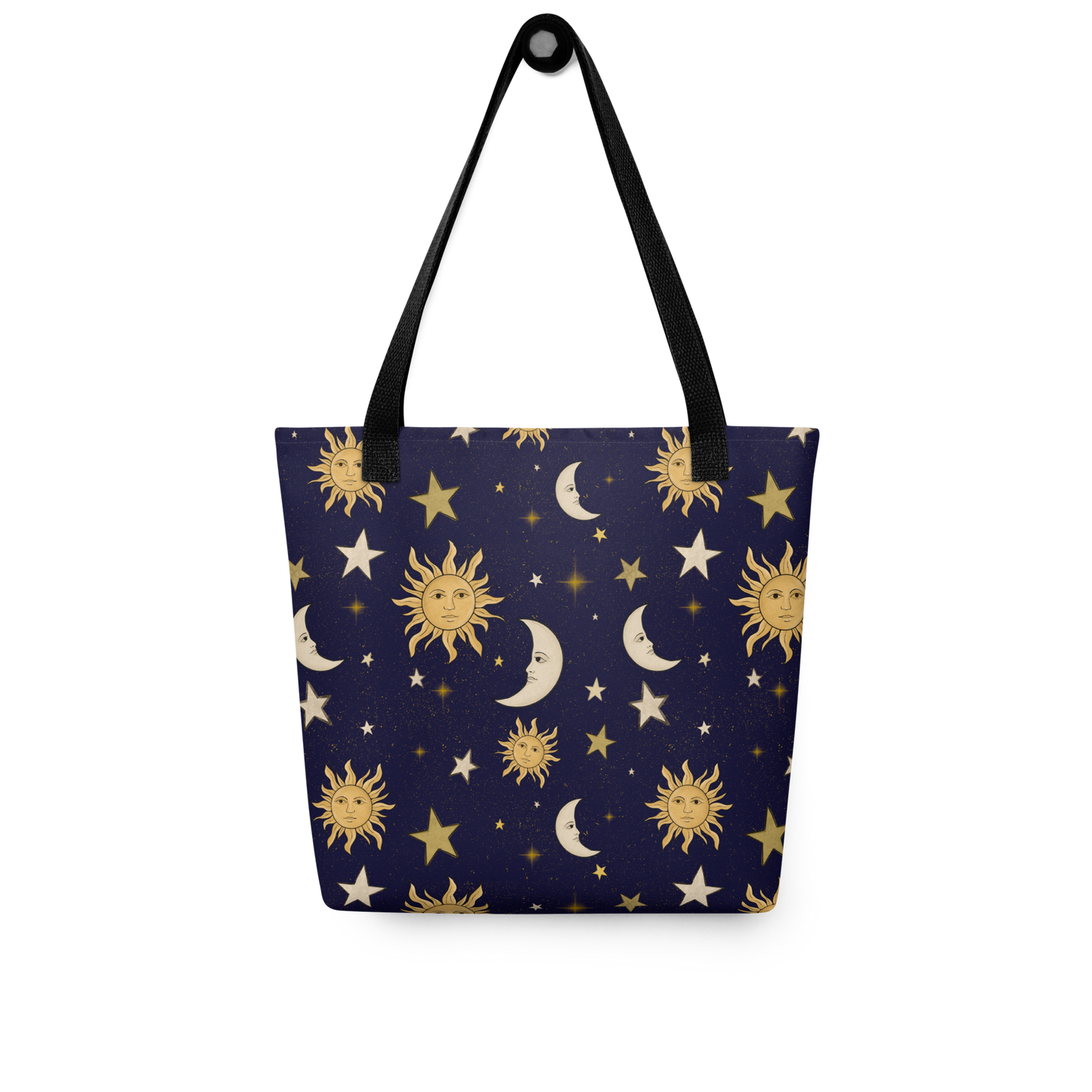 “Celestial Artwork Tote Bag – Starry Sky Print - Original Design by Carmel Rimmer