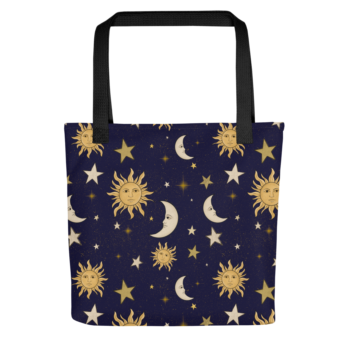 “Celestial Artwork Tote Bag – Starry Sky Print - Original Design by Carmel Rimmer