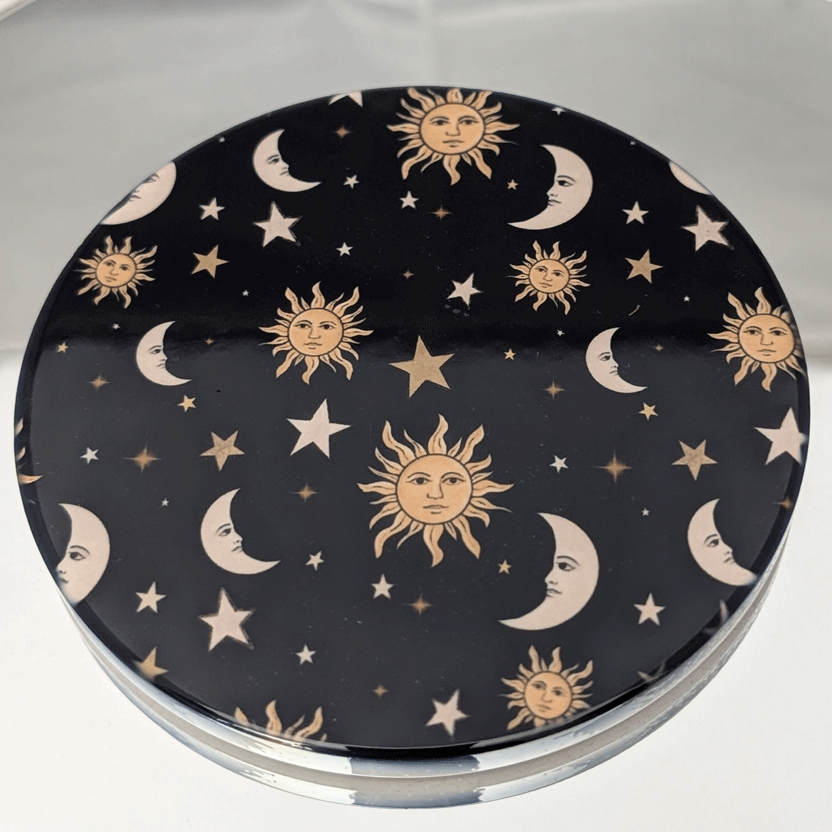 Celestial Pattern Ceramic Coaster